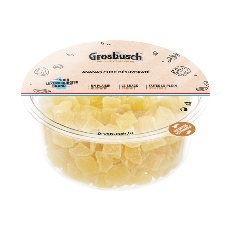 ANANAS CUBE DESHYDRATE GROSBUSCH 6X80G